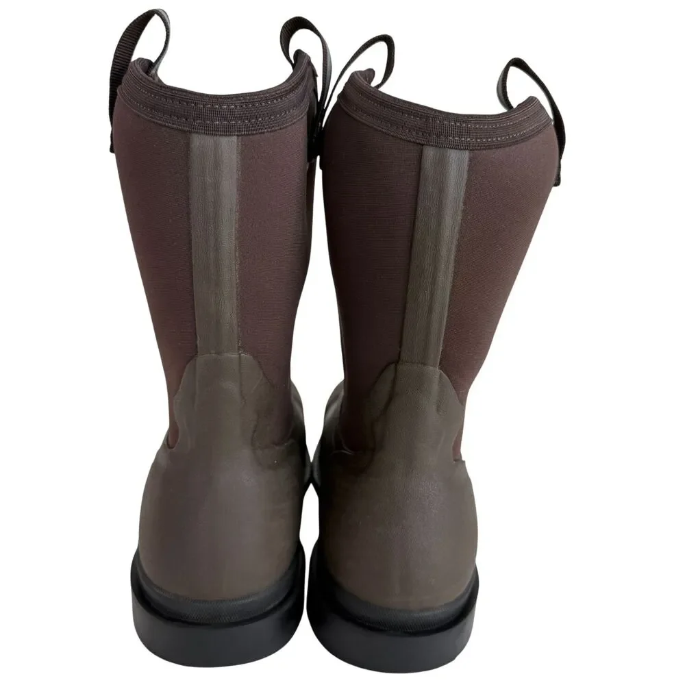 Muck Boot Company Men's Chore Western Alloy Toe Work Brown Boot MCHWM91 Size 11M